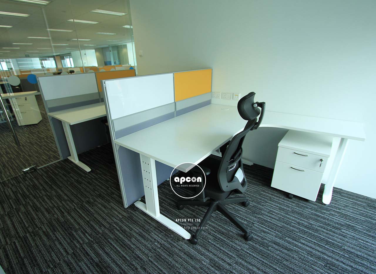 Office Interior Design Singapore - Office Furniture - Filo L Cluster
