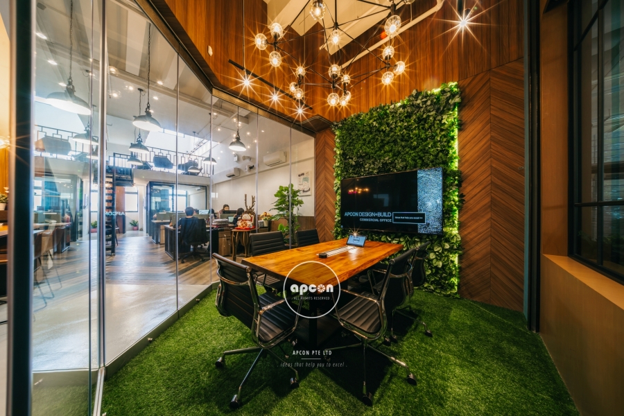 Singapore Office Interior Design-T-Space-Apcon-Conference Room