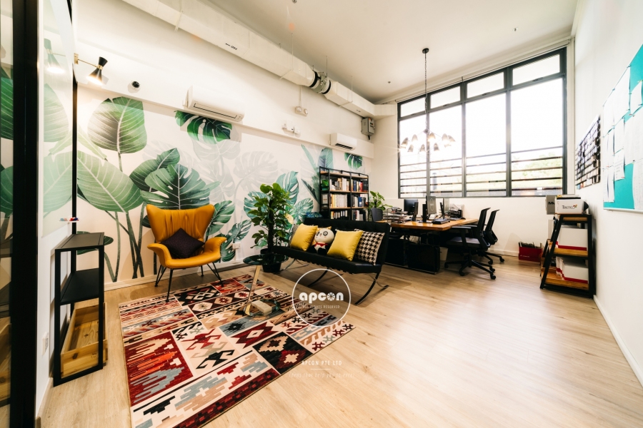 Singapore Office Interior Design-T-Space-Apcon-Lounge 1
