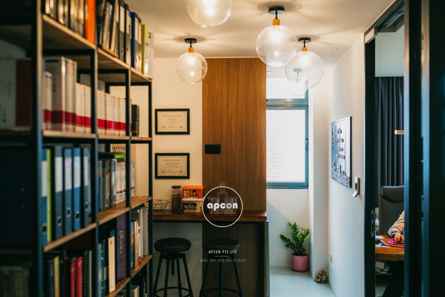Singapore Office Interior Design-T-Space-Apcon-Pantry 1