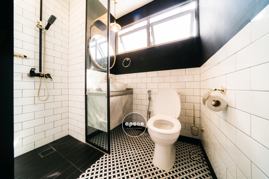 Singapore Office Interior Design-T-Space-Apcon-Washroom 1