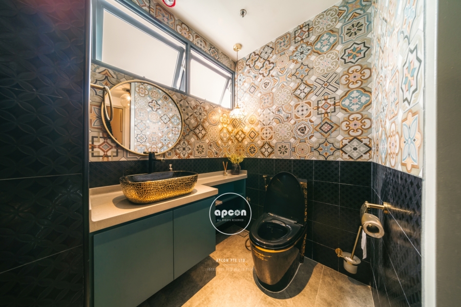 Singapore Office Interior Design-T-Space-Apcon-Washroom