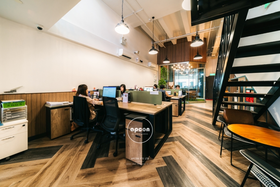 Singapore Office Interior Design-T-Space-Apcon-Workstation
