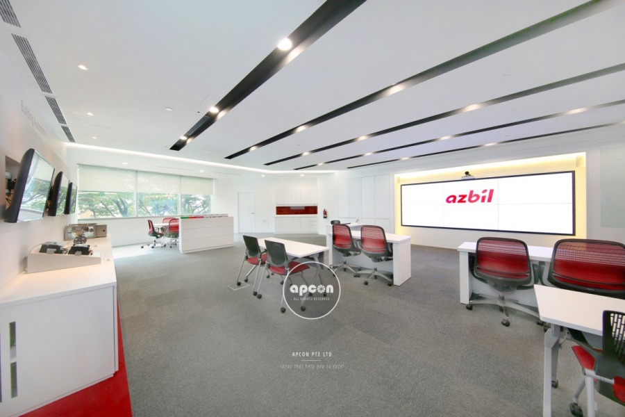 Azbil Commercial Office Design - Showroom office