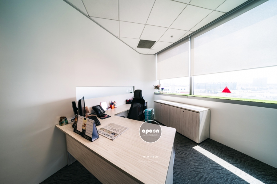 Singapore Office Interior Design-Asia Square Tower-Logwin-Managing Director PA