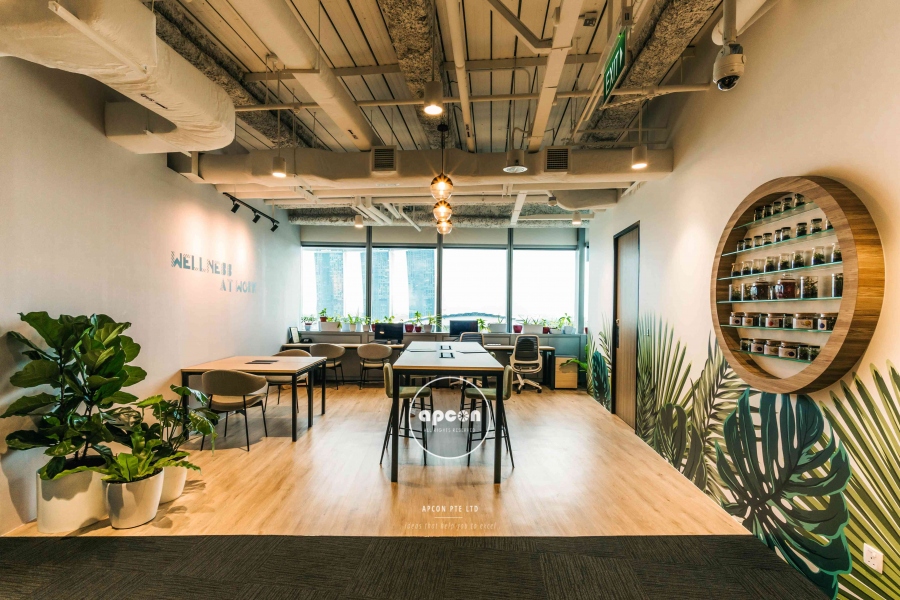 Singapore-Office-Interior-Design-O2-Project@Raffles-Pantry