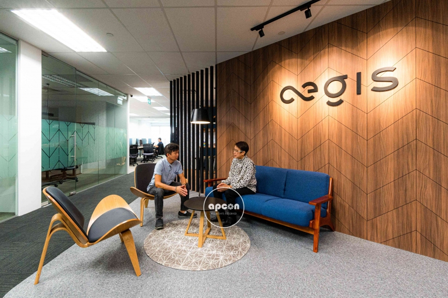 Singapore-Office-Interior-Design-Aegis-Project@MaritimeSquare-Reception