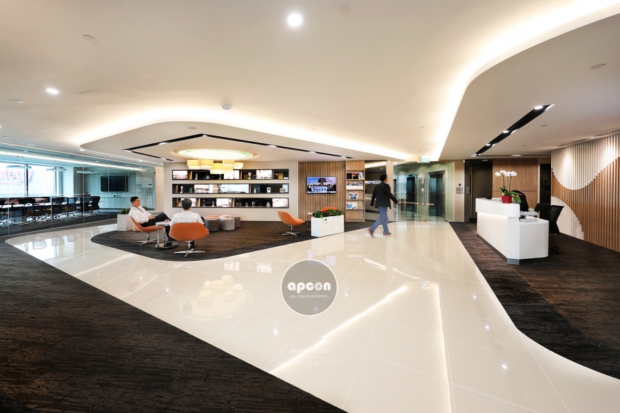 office interior design Tylin - Reception area 2