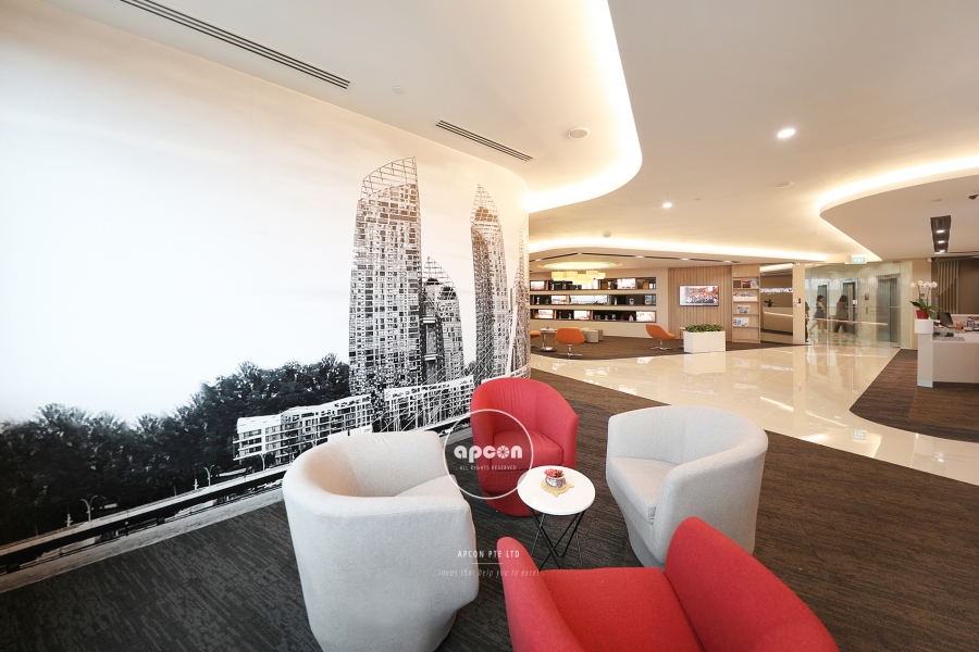 office interior design Tylin - Waiting Lounge 3
