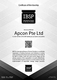 Office Interior Design and Office Furniture Singapore -IBSP Membership - Apcon PTE LTD - Office Interior Design